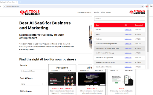 AI Tools Marketer - Find Best AI tools screenshot