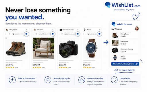 WishList.com screenshot