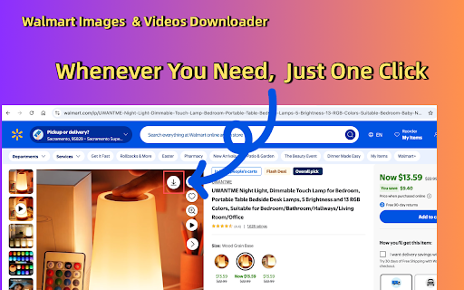 Walmart Images & Videos Downloader screenshot