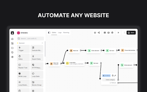 Automa screenshot