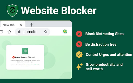 Website Blocker - Block sites and focus mode screenshot