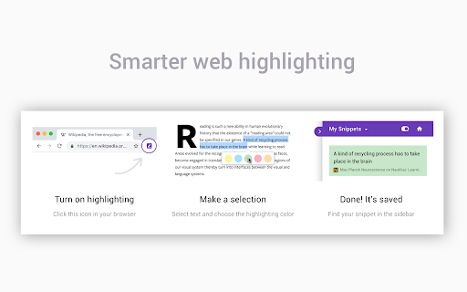 Snippet Highlighter - Web & PDF screenshot