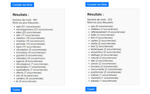 Word Counter by Occurrences 📋 screenshot