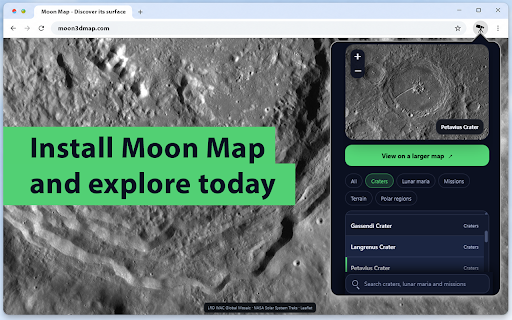 Moon Map screenshot