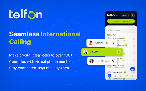 Telfon - Virtual Phone System screenshot