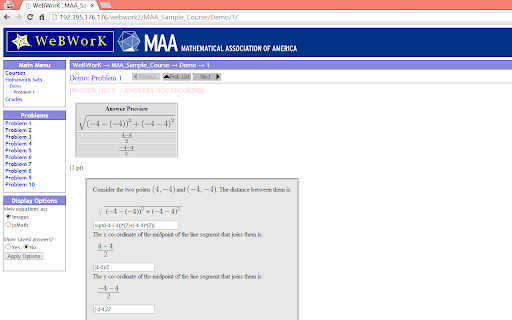 Quick Equations screenshot
