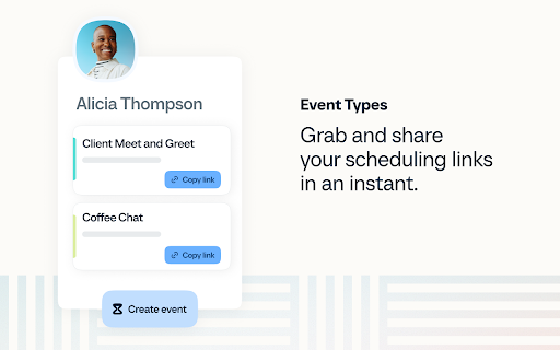 Calendly Browser Extension screenshot