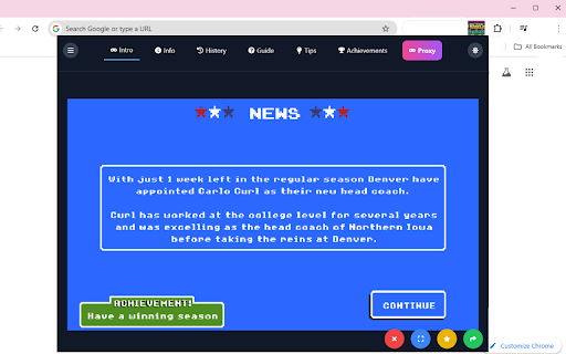 NFL Retro Bowl 25 Unblocked screenshot