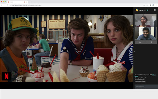 Flickcall: Netflix Party with Video Call screenshot
