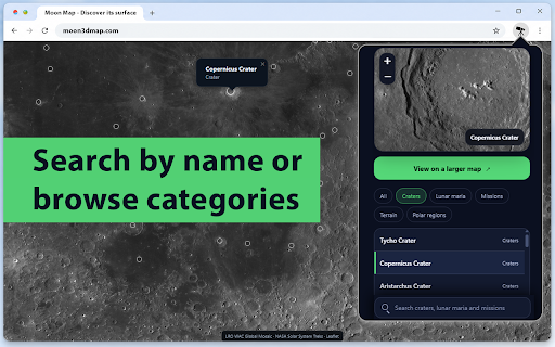 Moon Map screenshot