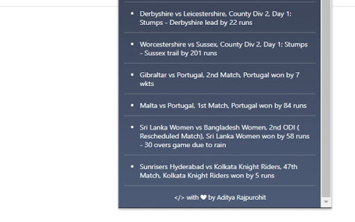 CrikZle - Live Cricket Matches screenshot