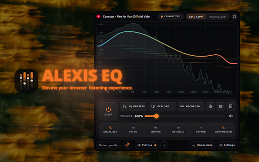 Alexis EQ screenshot
