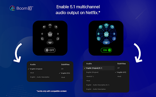 Boom3D 5.1 Surround for Netflix screenshot