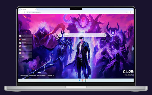 Solo Leveling Shadow Monarch Live Wallpaper screenshot
