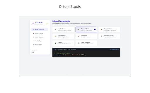 Ortoni Studio screenshot