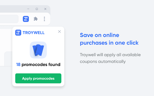 Troywell Cashback - discounts and cashback screenshot