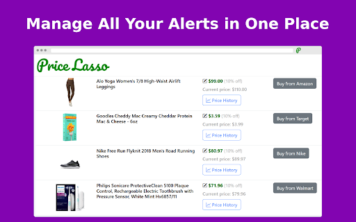PriceLasso: Price Tracker & Price History screenshot