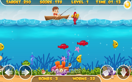 Fishing Frenzy Game - Runs Offline screenshot