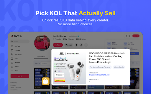 Check Engagement Rate Instagram & Tiktok by KOL.ID screenshot