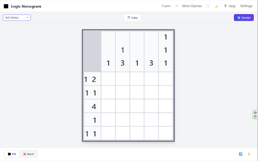 Infinite Nonogram & Daily Puzzles screenshot