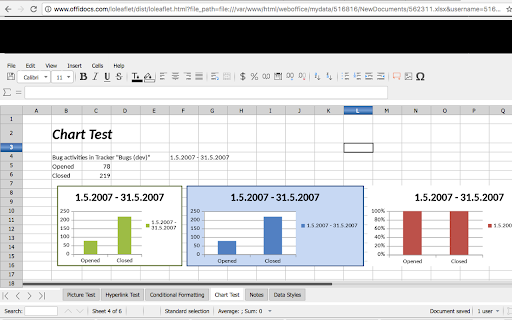 XLS Editor screenshot