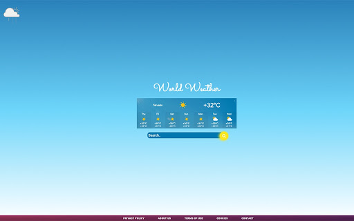 World Weather screenshot