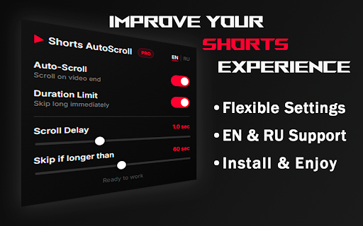 Youtube Shorts AutoScroll screenshot