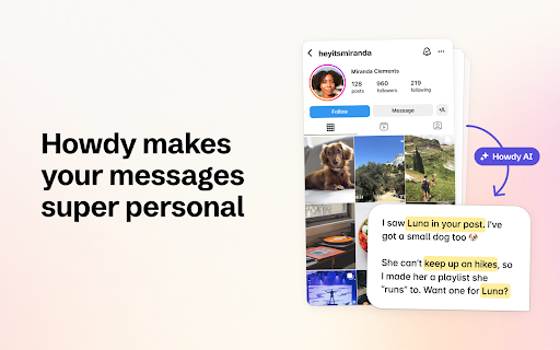 Howdy - AI Messages Assistant screenshot