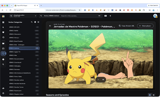 Fast IPTV Player - HLS M3U M3U8 EPG & VOD Streaming screenshot