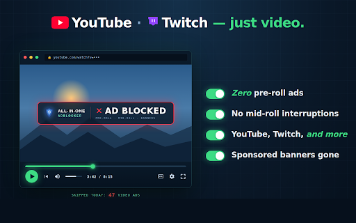All-In-One Adblocker : blocks ads everywhere screenshot