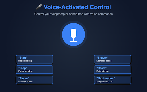 Teleprompter Pro screenshot