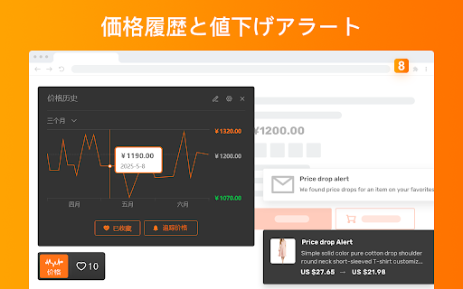Yahoo!ショッピング 価格履歴トラッカー screenshot