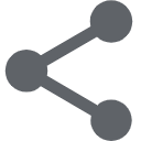 Share with for Google Chrome™ icon
