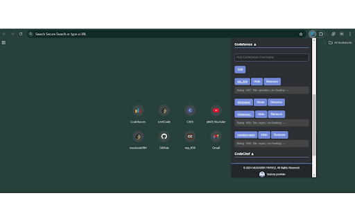 CP Tracker screenshot