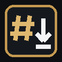 Print to Markdown icon