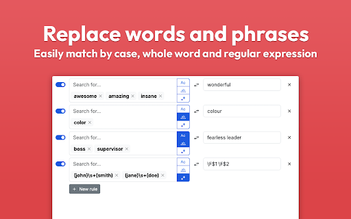 Word Replacer Max screenshot