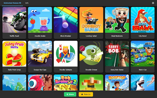 Unblocked Games 66 - 80+ Online Games in One Place screenshot