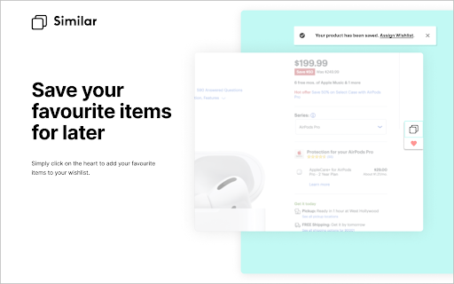 Similar Inc | Shopping Comparison Co-Pilot screenshot