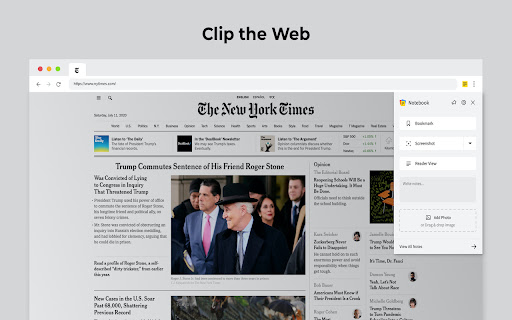 Notebook Web Clipper – Sticky Notes & Save Articles screenshot