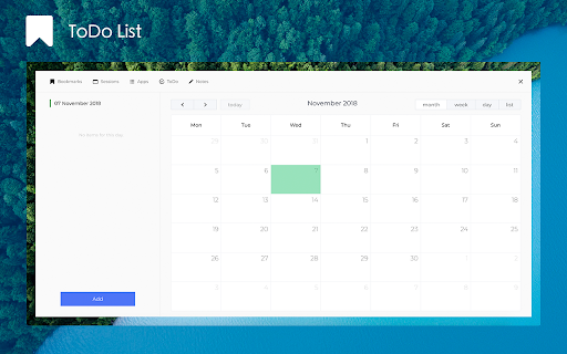 Infinite Dashboard - New Tab like no other screenshot