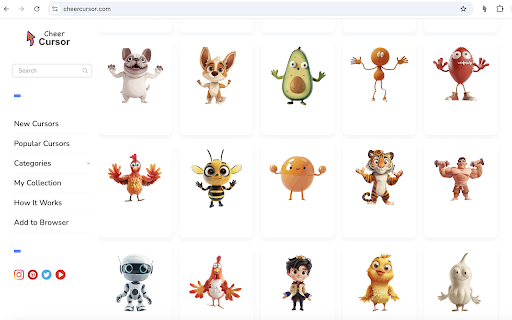 Character Cursor screenshot