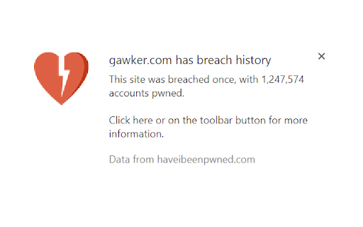 Breached screenshot