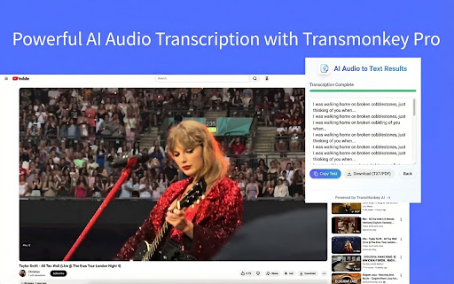 Audio to Text Converter screenshot