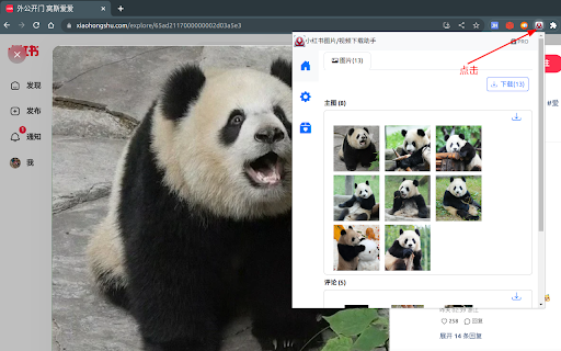 小红薯--小红书图片视频下载/图片文本识别 screenshot