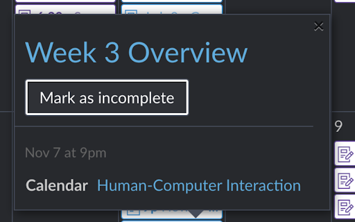 Canvas Strikethrough screenshot