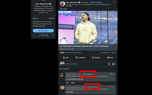 Follower Insights for LinkedIn screenshot