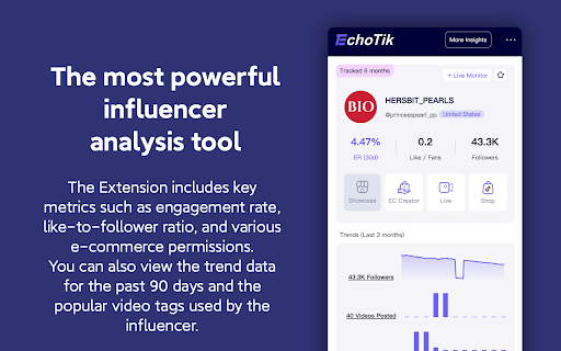 TikTok Analytics By EchoTik screenshot