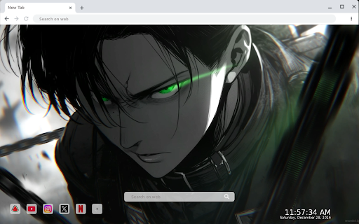 Levi Rage Mode Attack On Titan Live Wallpaper screenshot