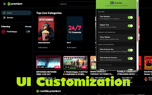 Rumbie screenshot