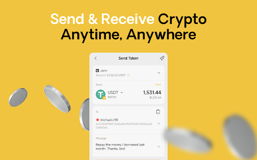 Coin98 Wallet Extension: Crypto & Defi screenshot